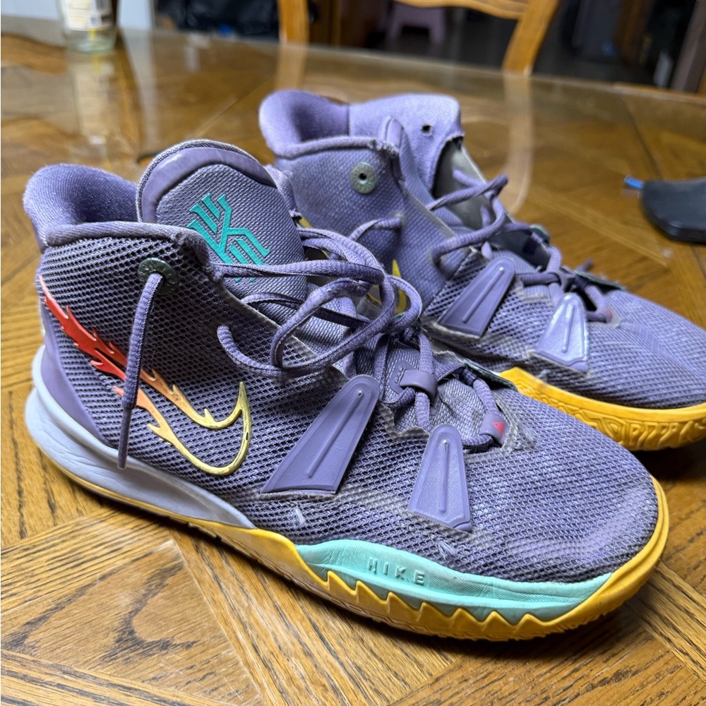 Nike Kyrie 7 'Daybreak' Basketball Shoes - Purple/Multi-Color